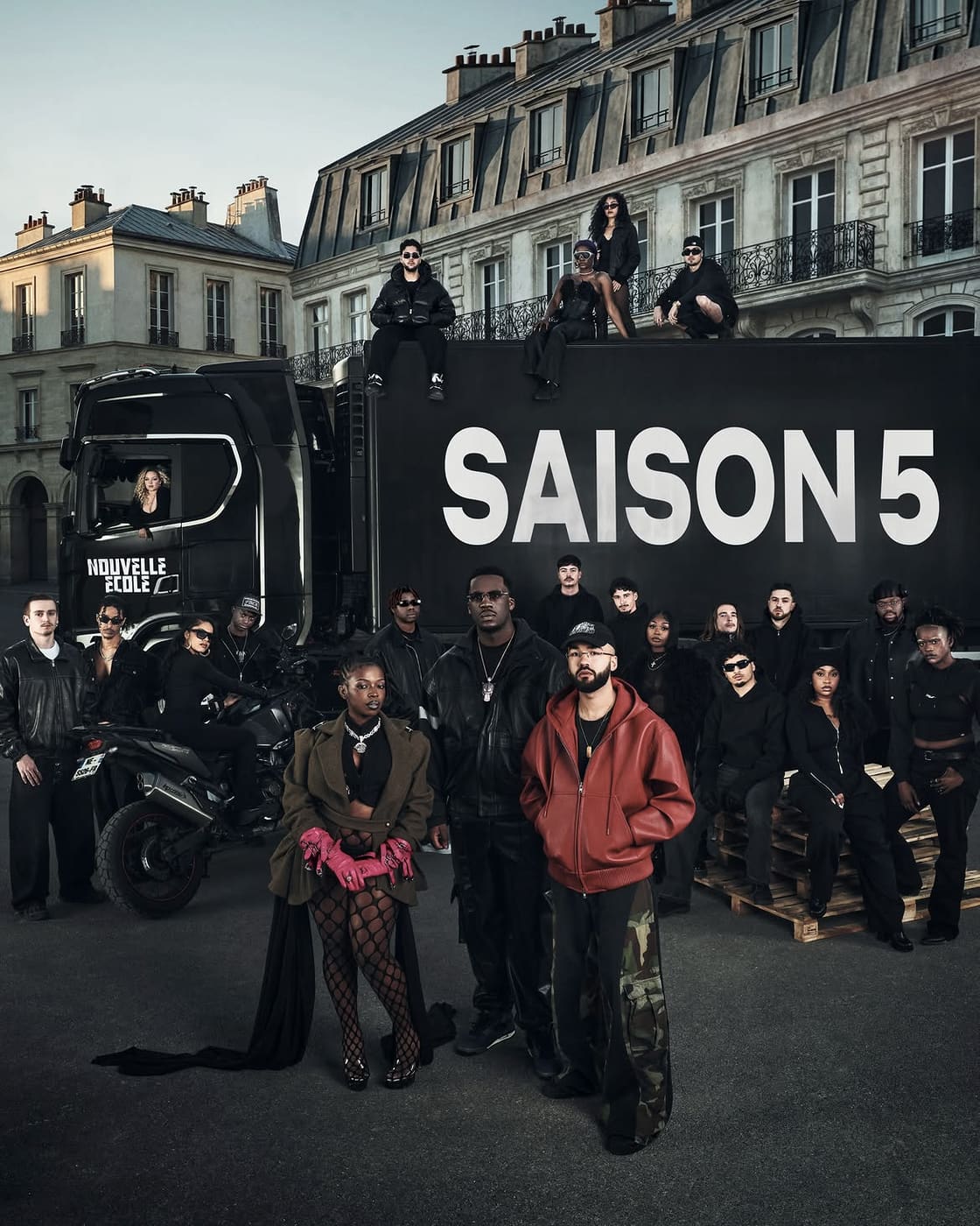 Nouvelle École season five key art